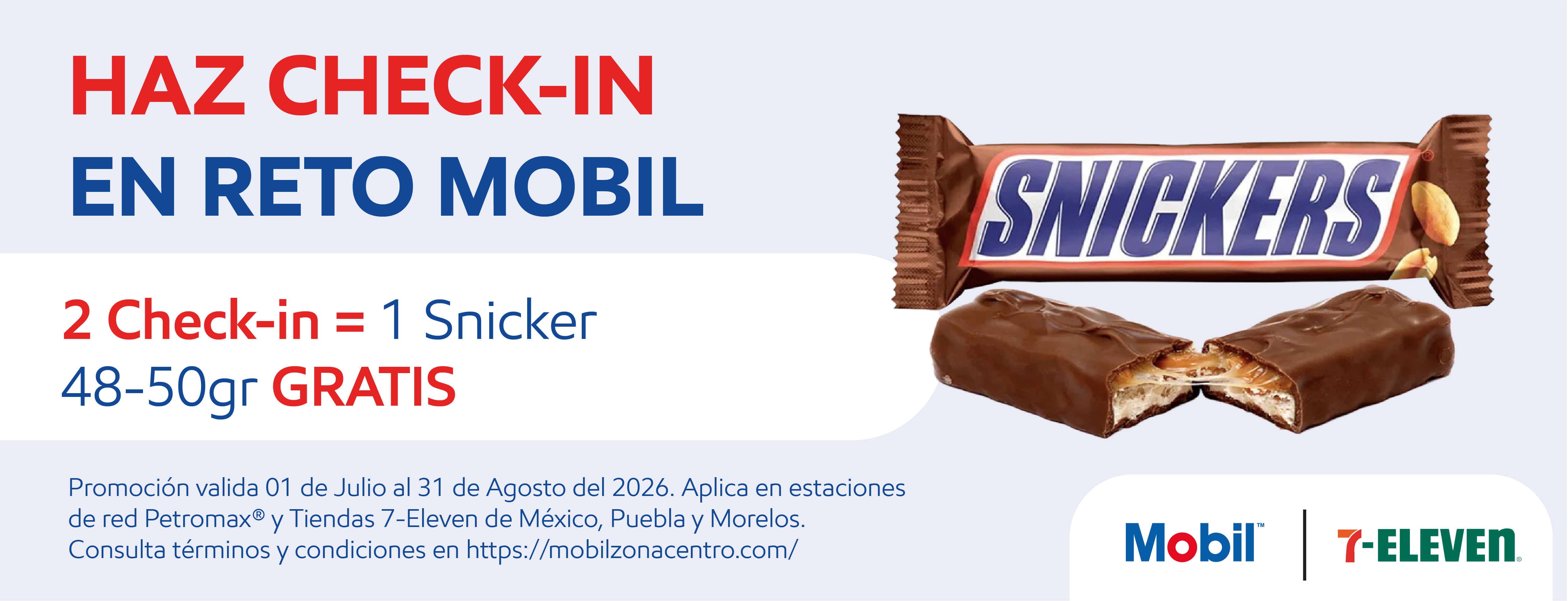 Cupón Mobil Zona Centro y 7-Eleven